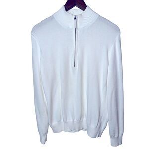 Foxcroft Women's 1/4 Zip Soft Knit Pullover Sweater Size XL